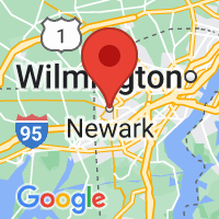 Map of Newark, DE